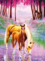 Ravensburger Mother and Foal - puzzle image