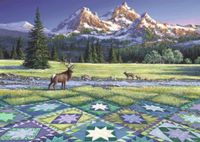 Ravensburger Mountain Quiltscape - obrázek puzzlí