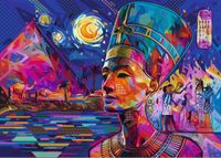 Ravensburger Nefertiti on the Nile - obrázek puzzlí