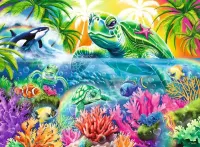 Ravensburger Ocean Treasures - obrázek puzzlí
