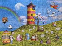 Ravensburger Ostern Bei Den Ottifanten - obrázek puzzlí
