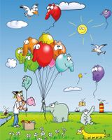 Ravensburger Ottifanten Luftballons - puzzle image