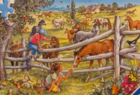 Ravensburger Paddock - puzzle image