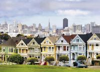 Ravensburger Painted Ladies, San Francisco - puzzle image