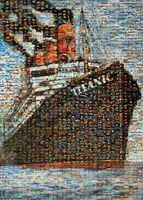 Ravensburger Photomosaic Titanic - obrázek puzzlí