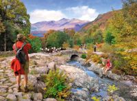 Ravensburger Picturesque Landscapes No.4 Cumbria - Ashness Bridge - puzzle image