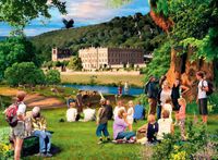 Ravensburger Picturesque Landscapes No. 7 Derbyshire - Chatsworth  - obrázek puzzlí