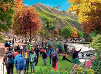 Ravensburger Picturesque Landscapes No. 7 Derbyshire - Dovedale - obrázek puzzlí