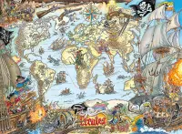 Ravensburger Pirate Map - obrázek puzzlí