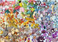 Ravensburger Pokémon Challenge - puzzle image