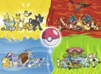Ravensburger Pokémon types - puzzle image