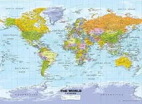 Ravensburger Political World Map - obrázek puzzlí
