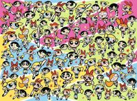 Ravensburger Powerpuff Girls Challenge - obrázek puzzlí
