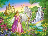 Ravensburger Princess with a Horse - puzzle image