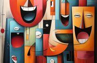 Ravensburger Puzzle Moment: Happy Cubism - puzzle image