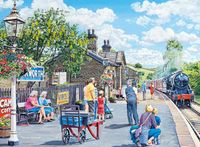 Ravensburger Railway Heritage No. 1 - Oakworth - obrázek puzzlí