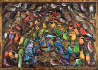 Ravensburger Rainbow of Birds - obrázek puzzlí
