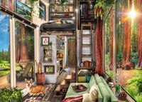 Ravensburger Redwood Forest Tiny House - puzzle image