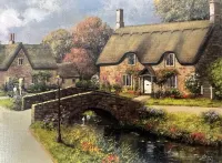 Ravensburger Riverside Cottages - obrázek puzzlí
