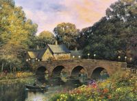Ravensburger Riverside Retreats - obrázek puzzlí