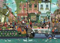 Ravensburger Riverside Town - puzzle image