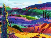 Ravensburger Rolling Hills - puzzle image