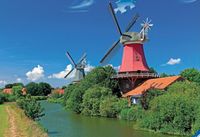 Ravensburger Romantic Windmills - puzzle image
