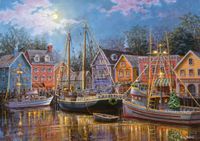 Ravensburger Ships Aglow - puzzle image