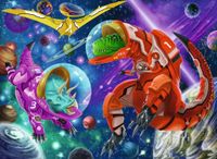 Ravensburger Space Dinosaurs - puzzle image