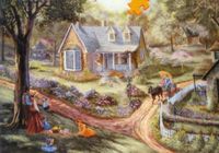 Ravensburger Spring Gathering - puzzle image