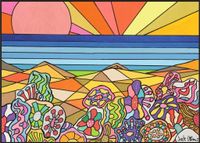 Ravensburger Stone Flowers in Hawaii - puzzle image