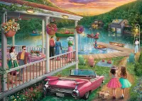 Ravensburger Summer at the Lake - puzzle image