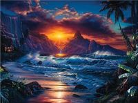 Ravensburger Sunset Beach - puzzle image