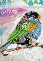 Ravensburger Swirly Bird - puzzle image