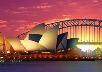 Ravensburger Sydney, The Opera and Harbour Bridge - puzzle image