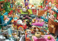 Ravensburger The Cat Groomer - puzzle image