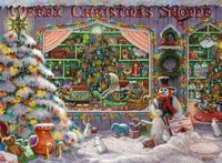 Ravensburger The Christmas Shop - obrázek puzzlí
