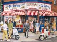 Ravensburger The Coffee Bar Brighton - obrázek puzzlí