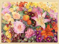 Ravensburger The Cottage Garden No. 3: Autumn - puzzle image