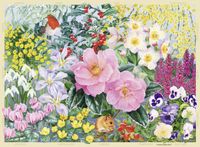 Ravensburger The Cottage Garden No. 4: Winter - obrázek puzzlí