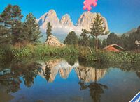 Ravensburger The Dolomites: View of the Langkofel - obrázek puzzlí