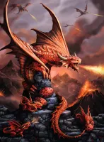 Ravensburger The Fire Dragon - puzzle image