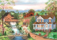 Ravensburger The Fishing Lesson - puzzle image