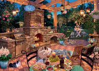 Ravensburger My Haven No. 10: The Garden Kitchen - obrázek puzzlí