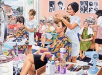 Ravensburger The Hairdresser - obrázek puzzlí