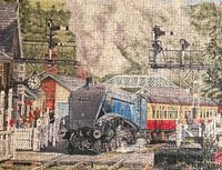 Ravensburger The Magic of Steam: Sir Nigel Gresley at Grosmont Station - obrázek puzzlí