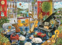 Ravensburger The Music Room - obrázek puzzlí