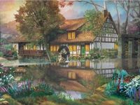 Ravensburger The Old Mill - obrázek puzzlí