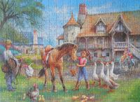 Ravensburger The Riding Lesson - puzzle image