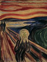 Ravensburger The Scream - puzzle image